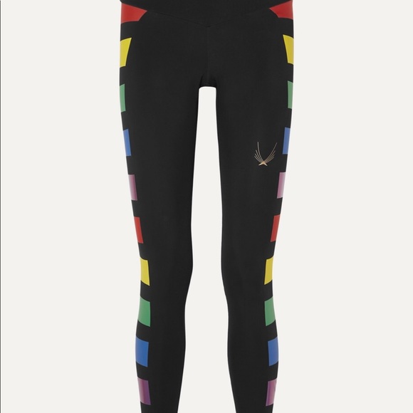 Lucas Hugh Pants - NWOT Odyssey Mesh-Paneled Stretch Leggings